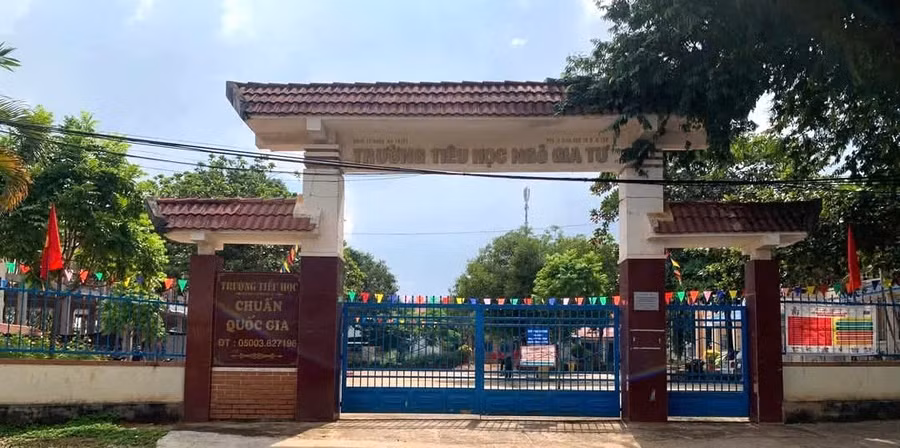 Trường Tiểu học Ngô Gia Tự, phường Thành Nhất, tỉnh Đắk Lắk.