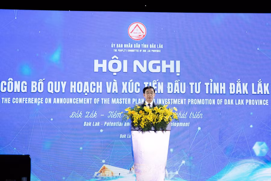 Đại tướng Phan Văn Giang, Phó Thủ tướng Chính phủ, Bộ trưởng Bộ Quốc phòng phát biểu. (Ảnh: TT)