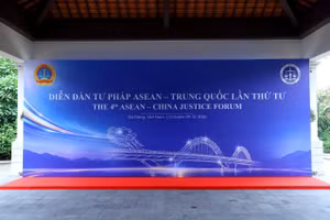 Diễn đàn Tư pháp ASEAN - Trung Quốc lần thứ tư. Ảnh: Anh Nam