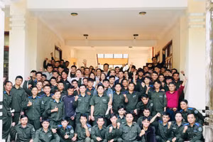 Học viên người đồng bào miền núi tỉnh Quảng Nam
