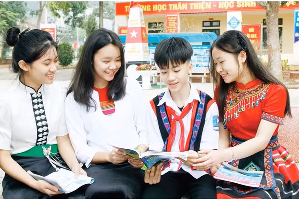 Hoạt động giáo dục tại Trường PTDTNT THCS Thanh Sơn. Ảnh: Trường PTDTNT THCS Thanh Sơn