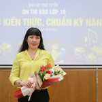 “Ôn thi vào lớp 10: Chắc kiến thức - Chuẩn kỹ năng” ảnh 3 TS Nguyễn Bội Quỳnh