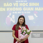 Giao lưu trực tuyến: Bảo vệ học sinh trên không gian mạng ảnh 5 TS Vũ Thu Hương