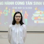Giao lưu trực tuyến: Đồng hành cùng tân sinh viên ảnh 5 Chị Vũ Thị Hồng Nhung