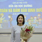 Giao lưu trực tuyến “Bữa ăn học đường: An toàn và đảm bảo dinh dưỡng” ảnh 7 TS. BS Vũ Thị Thanh