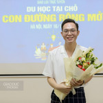 Giao lưu trực tuyến: “Du học tại chỗ: Con đường rộng mở” ảnh 9 Bạn Trần Hoài Nam