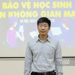 Giao lưu trực tuyến: Bảo vệ học sinh trên không gian mạng ảnh 11 Thầy giáo Chu Văn Quyền