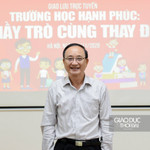Giao lưu trực tuyến: "Trường học hạnh phúc: Thầy – trò cùng thay đổi" ảnh 3 Ông Đặng Tự Ân