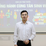 Giao lưu trực tuyến: Đồng hành cùng tân sinh viên ảnh 13 Anh Nguyễn Nhất Linh