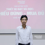 Giao lưu trực tuyến: “Thiết bị dạy học - hiểu đúng, mua đủ” ảnh 3 Ông Phạm Hùng Anh