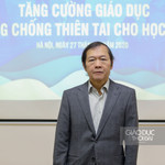Giao lưu trực tuyến: Tăng cường giáo dục phòng chống thiên tai cho học sinh ảnh 8 PGS.TS Nguyễn Hồng Phương