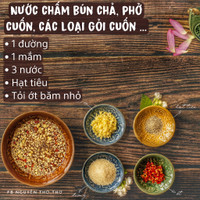 14 công thức pha nước chấm chuẩn không cần nếm, lần nào cũng ngon