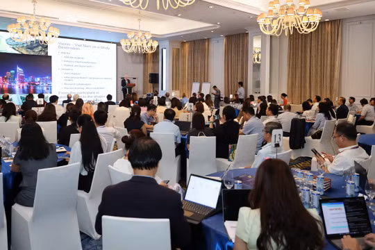 Quang cảnh chương trình tập huấn.