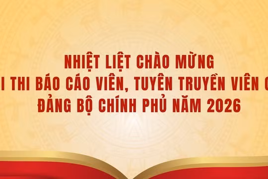Bộ GD&ĐT chọn đại diện tranh tài Hội thi Báo cáo viên và Tuyên truyền viên giỏi