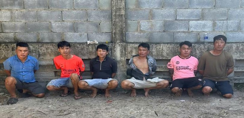 Các đối tượng đá gà độ bị bắt 
