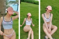 Diệp Lâm Anh khoe đường cong 'bốc lửa' tuổi U40