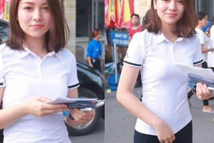 Hot girl xinh như Tâm Tít diện nội y khoe bụng bầu 9 tháng