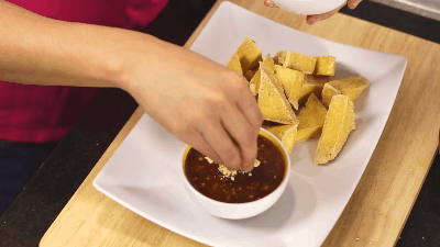 Ngon phát hờn lên được với đậu phụ chấm sốt đậu phộng kiểu Thái ảnh 8 Ngon phát hờn lên được với đậu phụ chấm sốt đậu phộng kiểu Thái ảnh 8