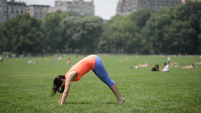 9 động tác yoga dành cho người lười vận động