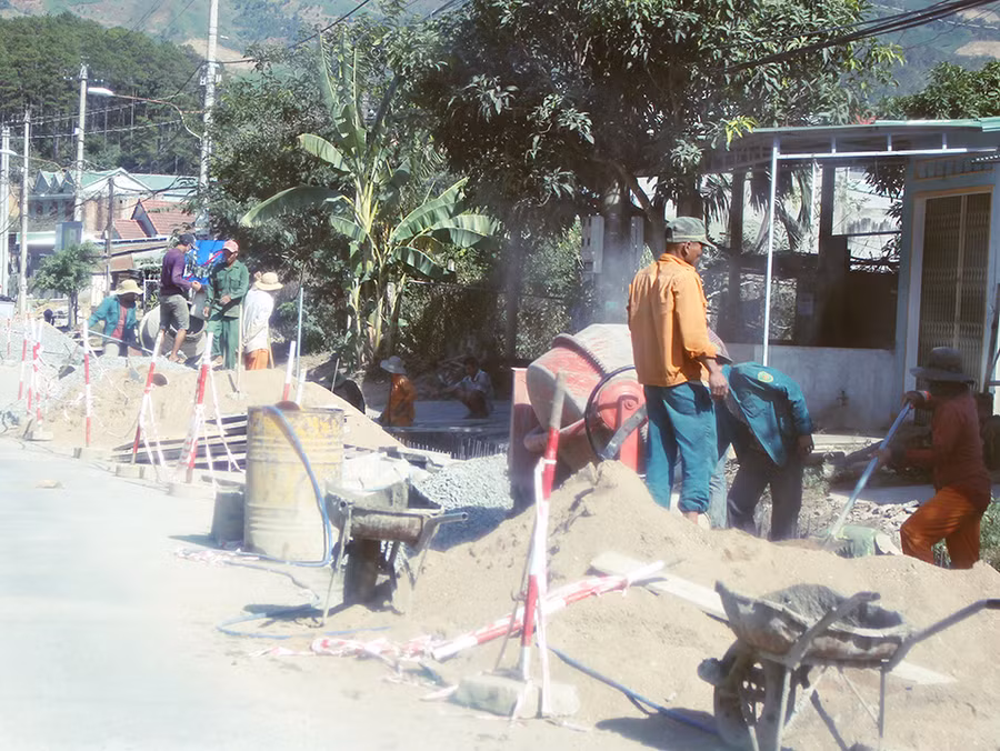 Chung sức xây dựng nông thôn mới