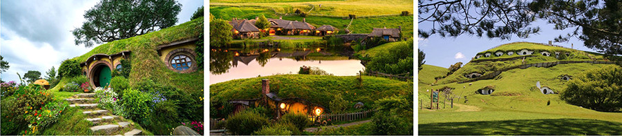 Mảnh đất của người tí hon Hobbit nằm tại Matamata, Đảo Bắc, New Zealand
