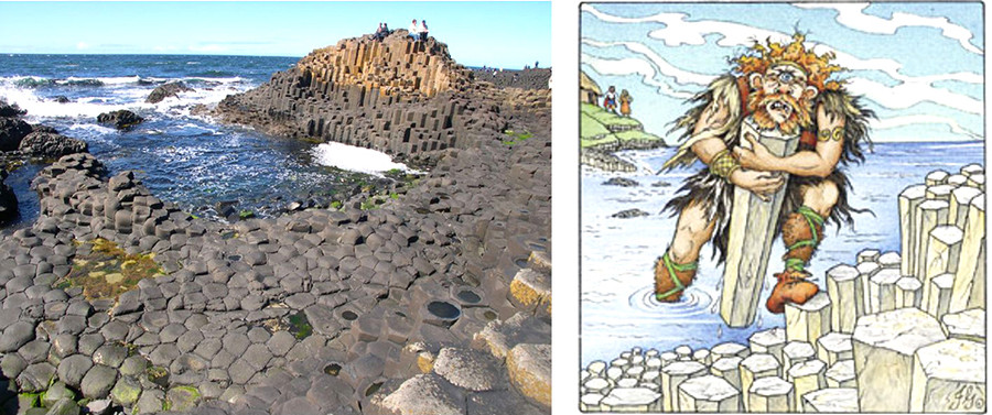 Giant’s Causeway và Finn McCool
