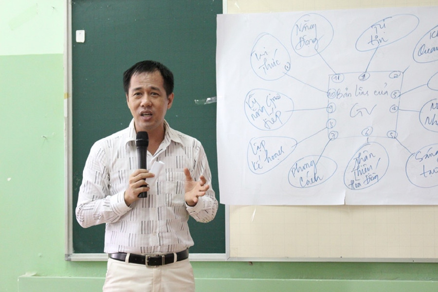 PGS-TS Huỳnh Văn Sơn hướng dẫn về Phương pháp dạy học tích cực PGS-TS Huỳnh Văn Sơn hướng dẫn về Phương pháp dạy học tích cực