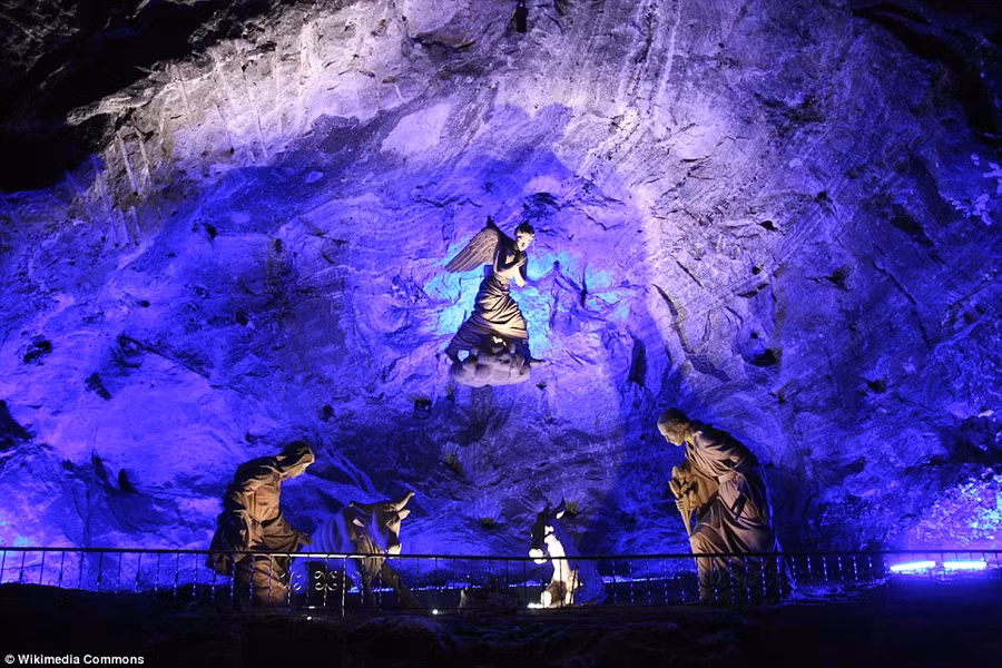 Độc đáo nhà thờ muối