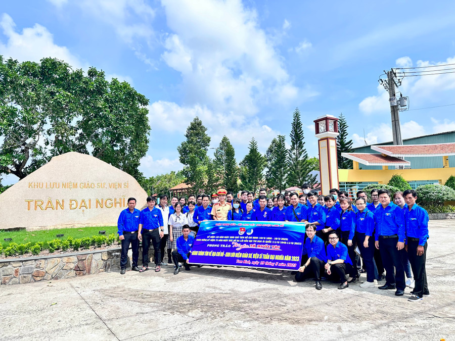 Khu tưởng niệm Giáo Sư Trần Đại Nghĩa - điểm đến ý nghĩa của thế hệ trẻ.