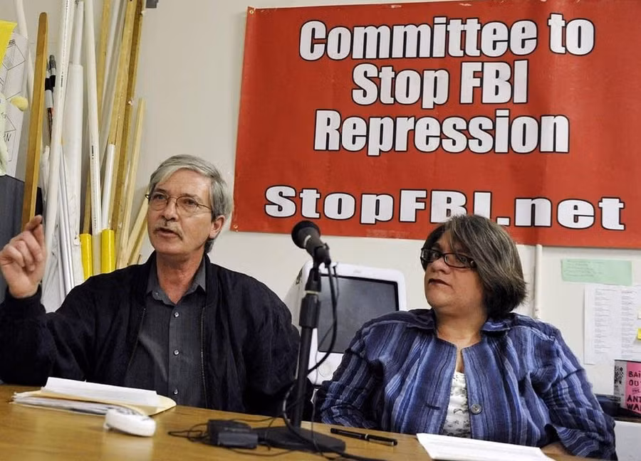 Vợ chồng Mick Kelly và Linden Gawboy