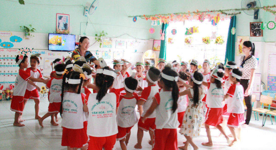 Học sinh được học trong môi trường giáo dục tốt nhất.