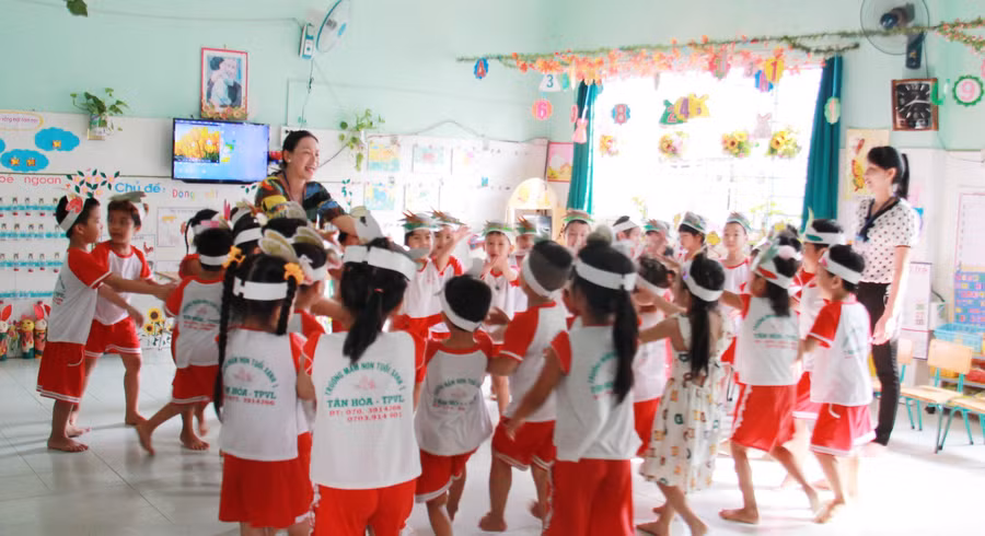 Học sinh được học trong môi trường giáo dục tốt nhất.