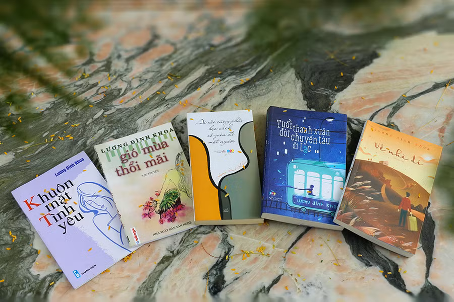 Các tác phẩm đã xuất bản của Lương Đình Khoa