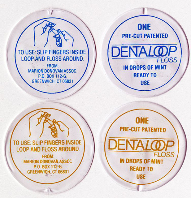 Những chiếc túi ghim tăm xỉa răng do Donovan sáng chế vào năm 1991 Những chiếc túi ghim tăm xỉa răng do Donovan sáng chế vào năm 1991