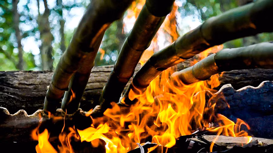 Độc, lạ nghề uốn tầm vông ở Bảy Núi ảnh 1 Độc, lạ nghề uốn tầm vông ở Bảy Núi ảnh 1