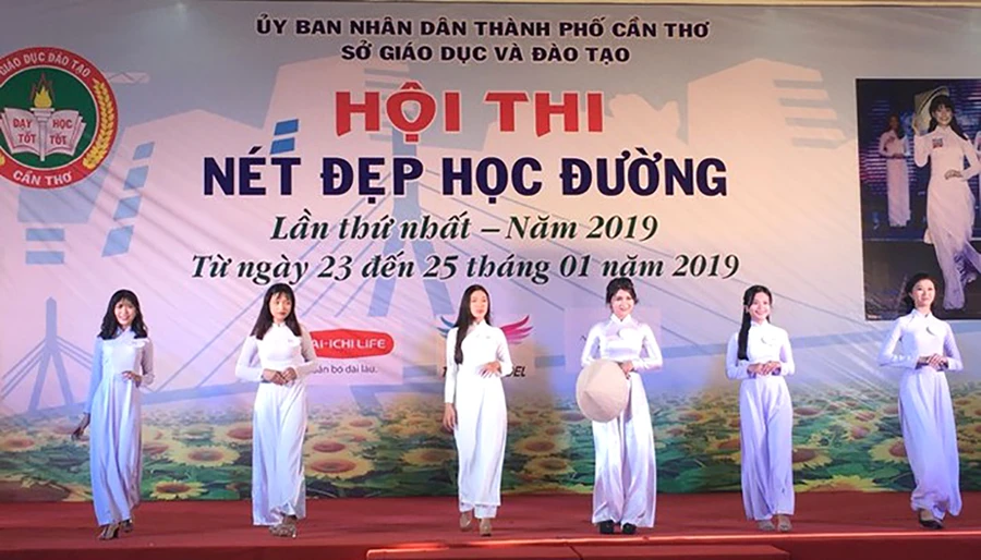 Hội thi Nét đẹp học đường lần thứ nhất (2019) của ngành giáo dục Cần Thơ