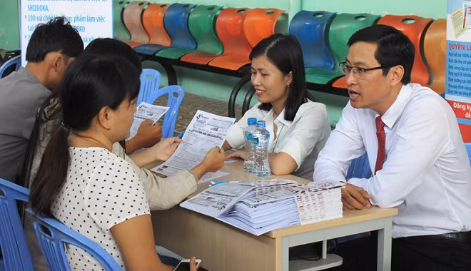 Phỏng vấn ứng viên tham gia xuất khẩu lao động 