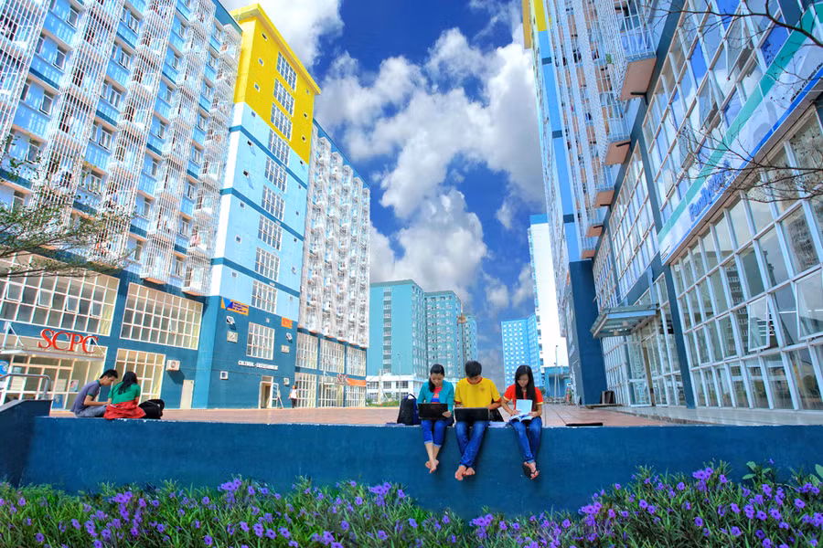 Không gian KTX ĐHQG TPHCM