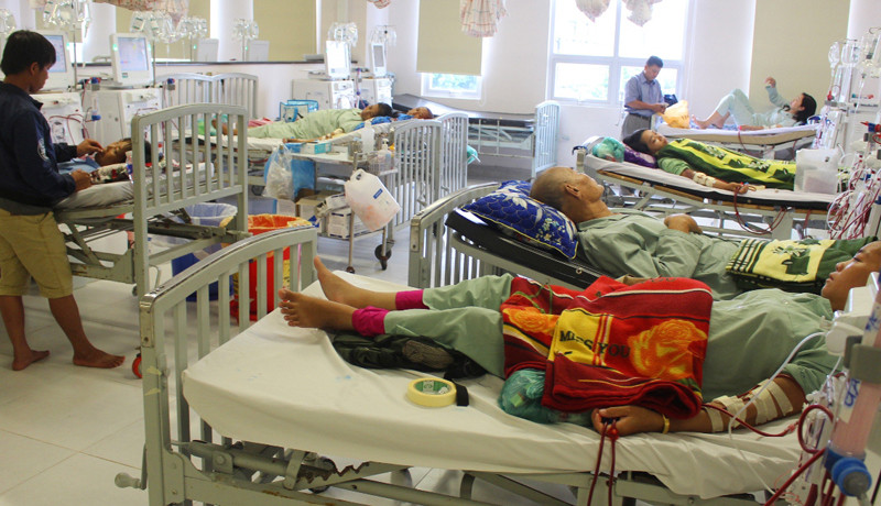 Khu vực dành cho bệnh nhân lọc thận