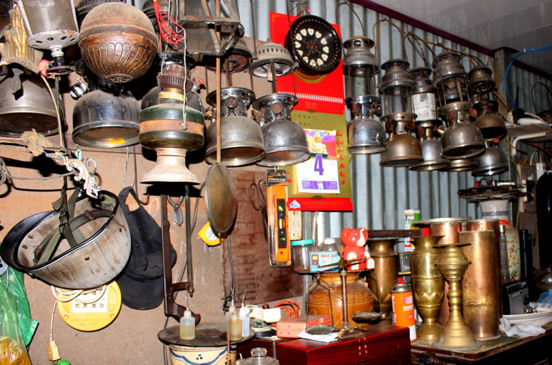 Một góc bộ sưu tập của ông An