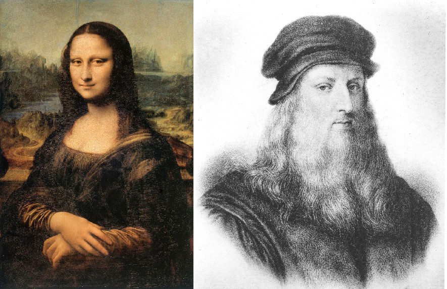 Bức họa Mona Lisa và Leonardo da Vinci Bức họa Mona Lisa và Leonardo da Vinci