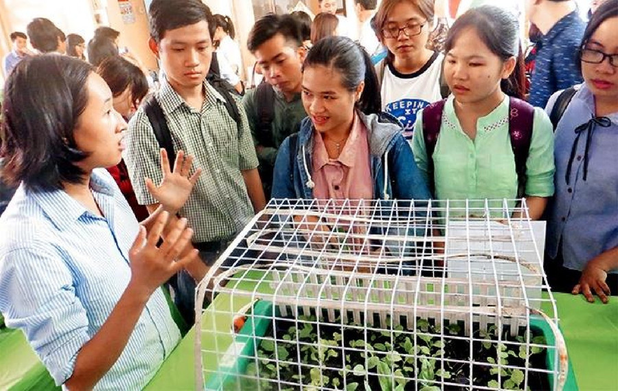 Các bạn trẻ ngày càng quan tâm hơn đến nông nghiệp