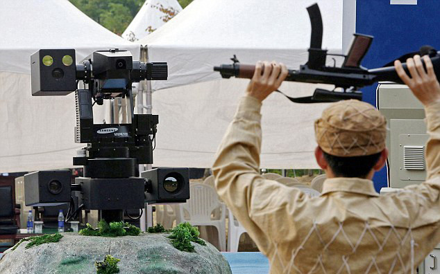 Súng SGR-A1 do Samsung sản xuất