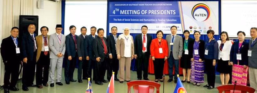 Hội nghị Hiệu trưởng các trường sư phạm Đông Nam Á tại Trường ĐHKHXH&NV-ĐHQG-HCM