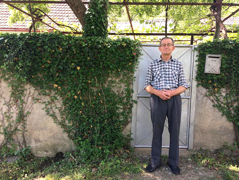 Ông Stefan Benedict 75 tuổi, thuộc gia đình có 4 đời cư ngụ ở đây