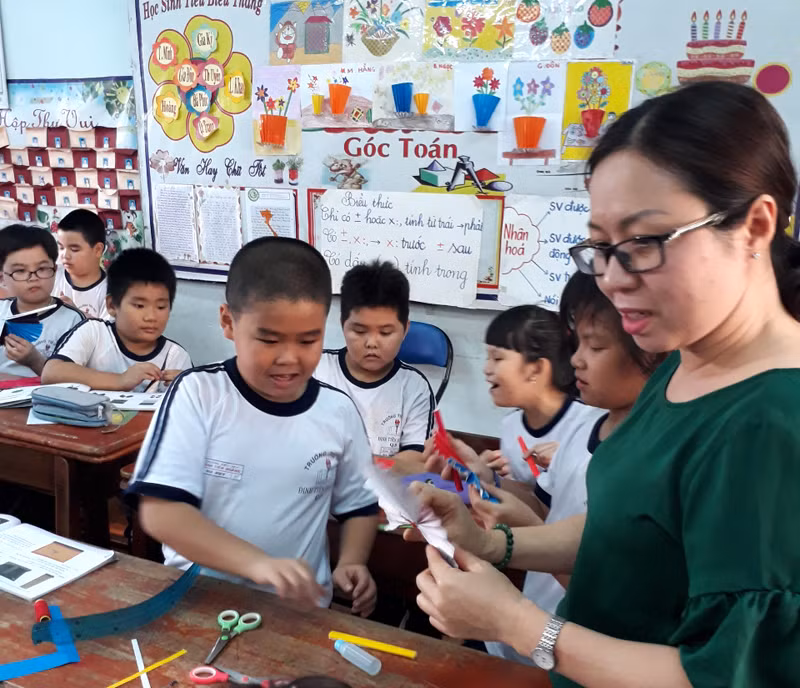 Cô giáo Trần Thị Thùy