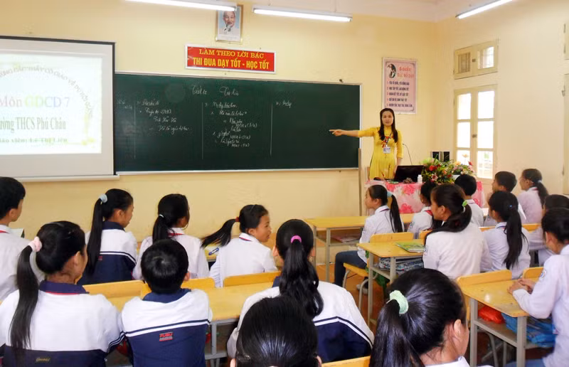 Để trò yêu thích học Văn