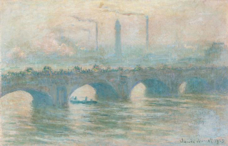 Bức Waterloo Bridge (1903) của Claude Monet Bức Waterloo Bridge (1903) của Claude Monet