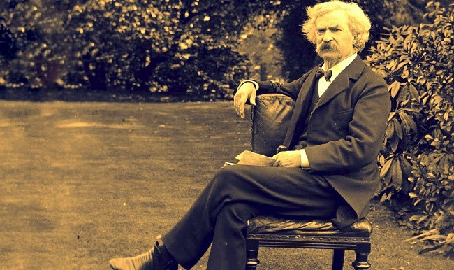 Nhà văn Mark Twain