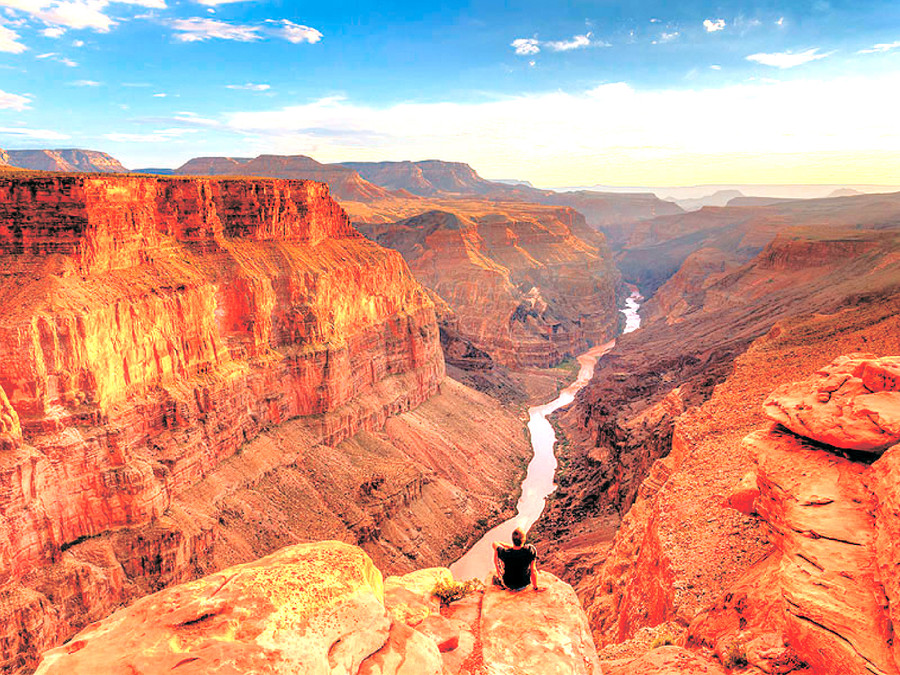 Khung cảnh chữa lành vùng Grand Canyon